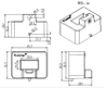 AHKC-BS open loop hall effect current transducer