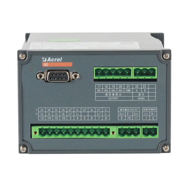 Three phase power transducer